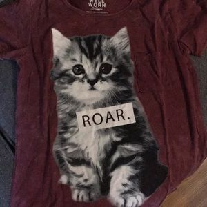 Cat tee